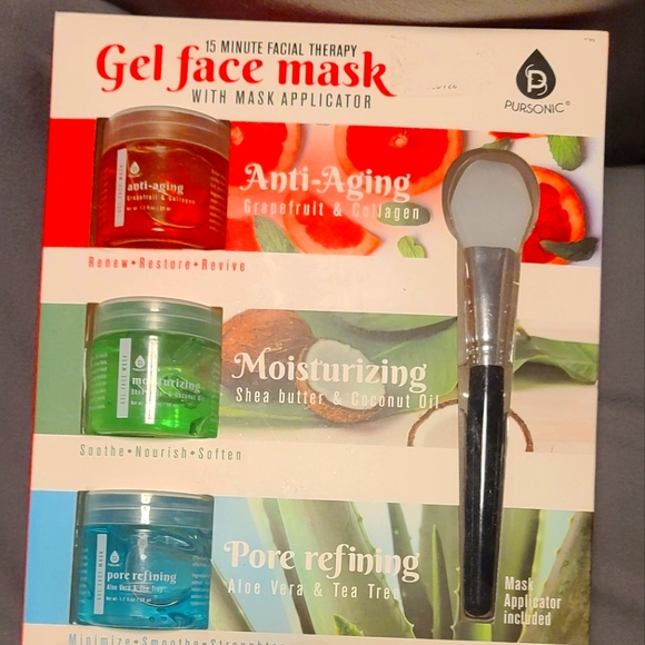GEL Face Mask Brandnew with Apicator Brand new in Box NWT - Picture 6 of 15